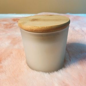 ❤️ Virgin Coconut Soy Wax Candle. Wooden Wick Candle BambooLid 8.5ozSea Minerals